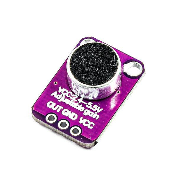 MAX4466 Electret Microphone Adjustable Amplifier Module