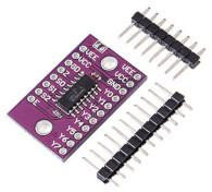 74HC4051 8 Channel Analog Multiplexer/Demultiplexer Breakout Board for Arduino
