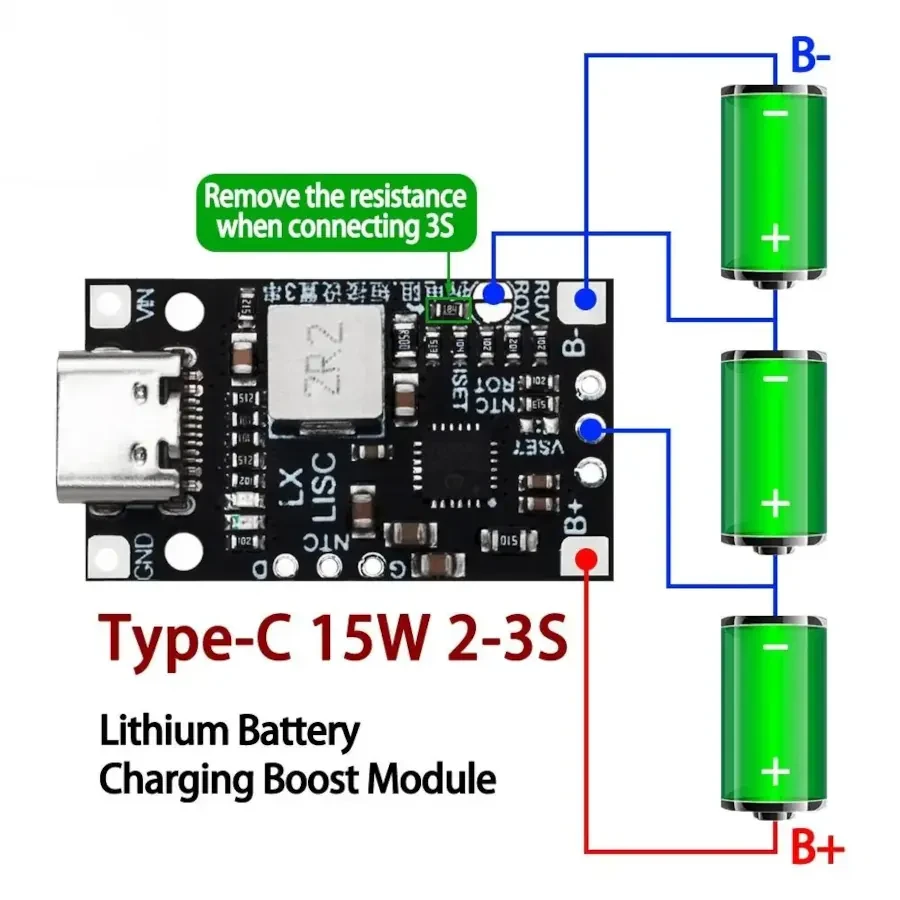 IP2326 Fast Charge Lithium Battery Module