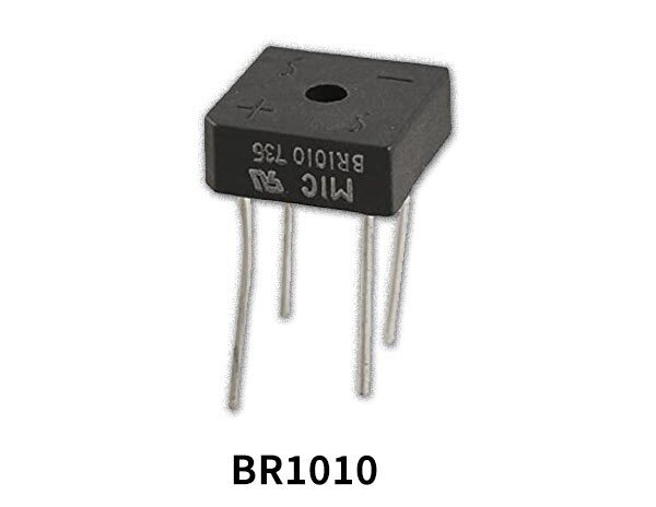BR1010 10A 1000V Full Wave Bridge Rectifier