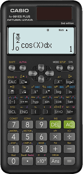 Casio fx-991ES PLUS 2nd edition Non-programmable scientific calculator